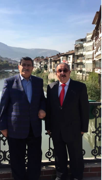 İstanbul Bahçelievler Belediyesi eski başkanı, Eğitimci ve Edebiyatçı yazar Muzaffer Doğan Amasya İlinde bir dizi konferans verdi
